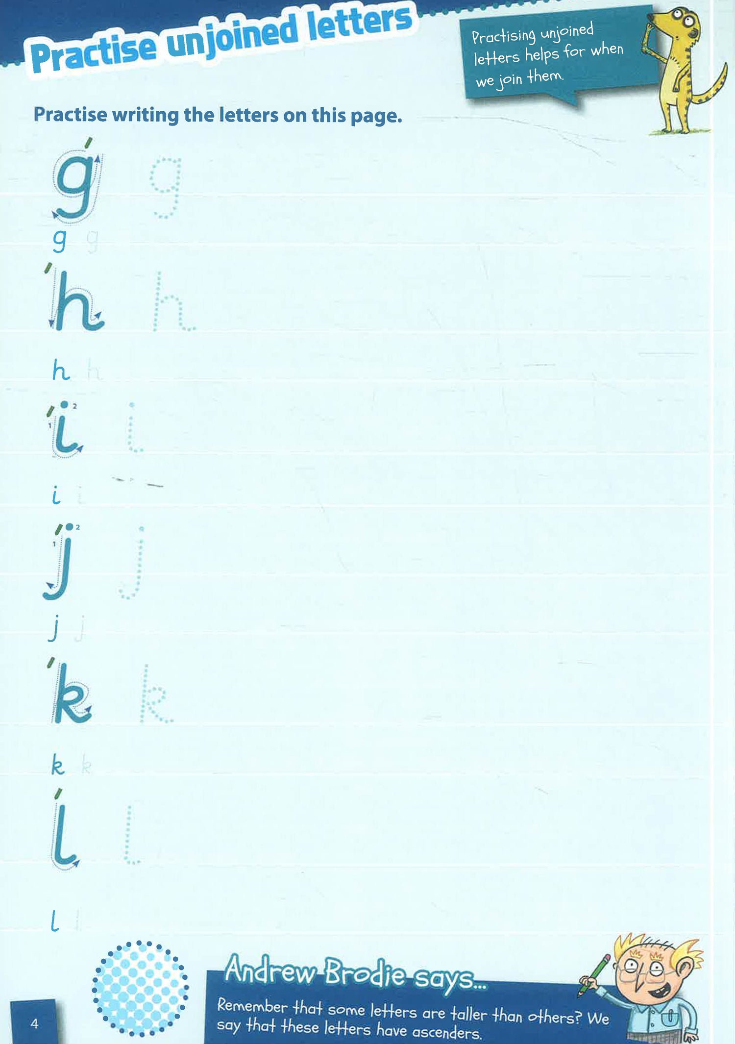 Let's Do Handwriting 9-10 by Andrew Brodie – book cover
