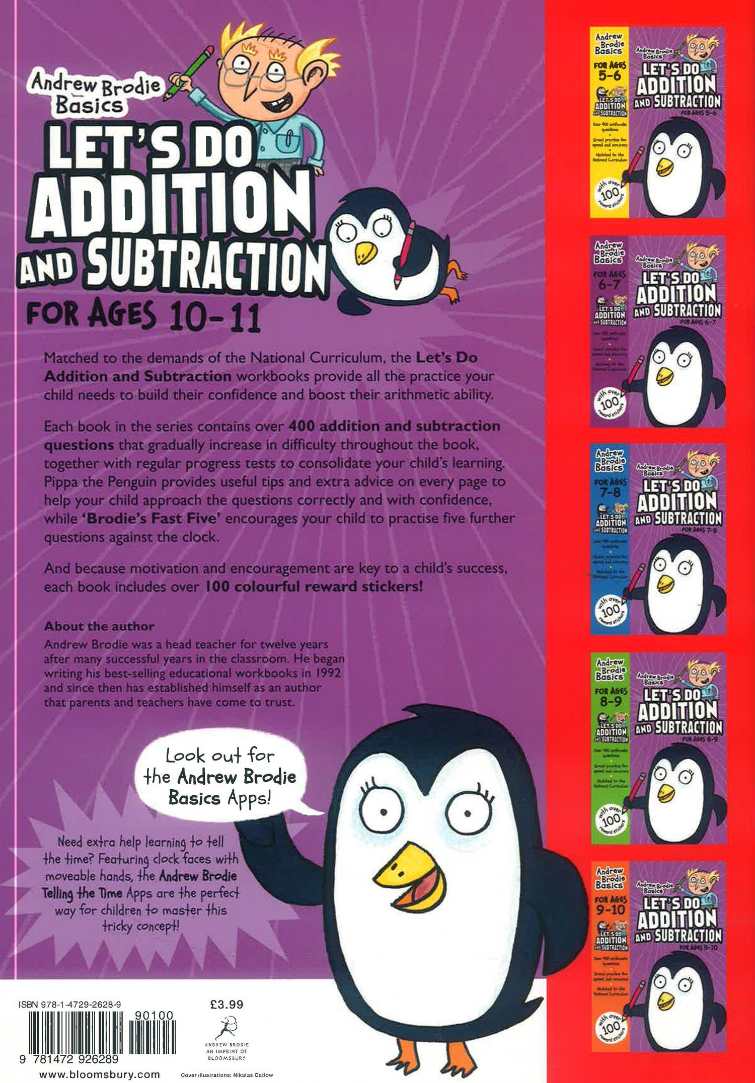Let's Do Addition And Subtraction 10-11 by Andrew Brodie – book cover