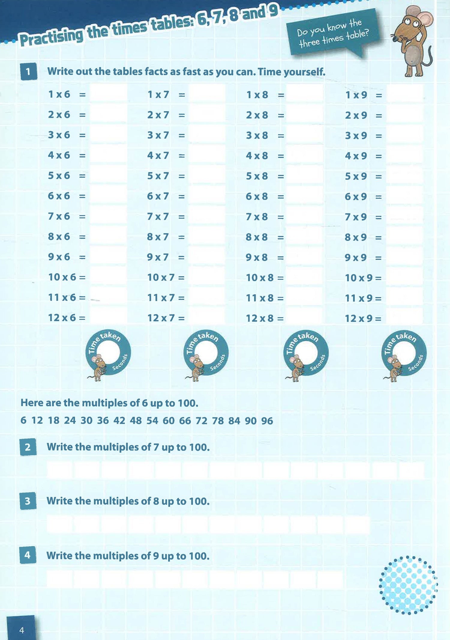 Let's Do Multiplication And Division 10-11 by Andrew Brodie – book cover