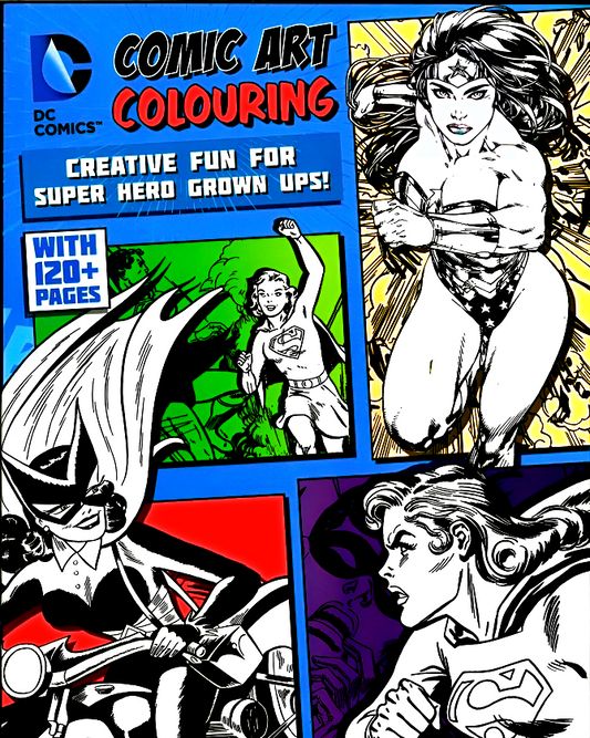 DC Comics Comic Art Colouring For Female Fans