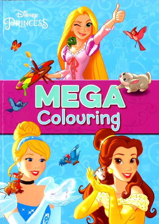 Disney Princess Mega Colouring