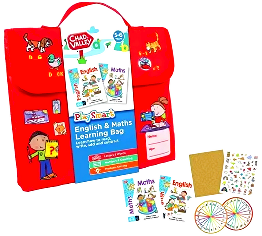Chad Valley Playsmart English & Maths Learning Bag