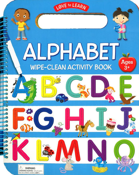 Alphabet Wipe-Clean Activity Book