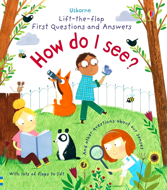 Usborne Lift-The-Flap: First Questions & Answers - How Do I See?