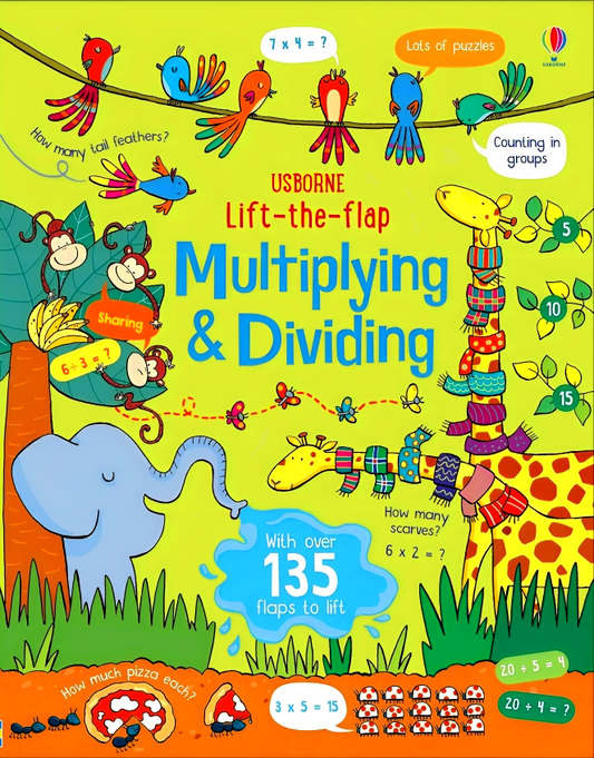 Usborne Lift the Flap Multiplying and Dividing