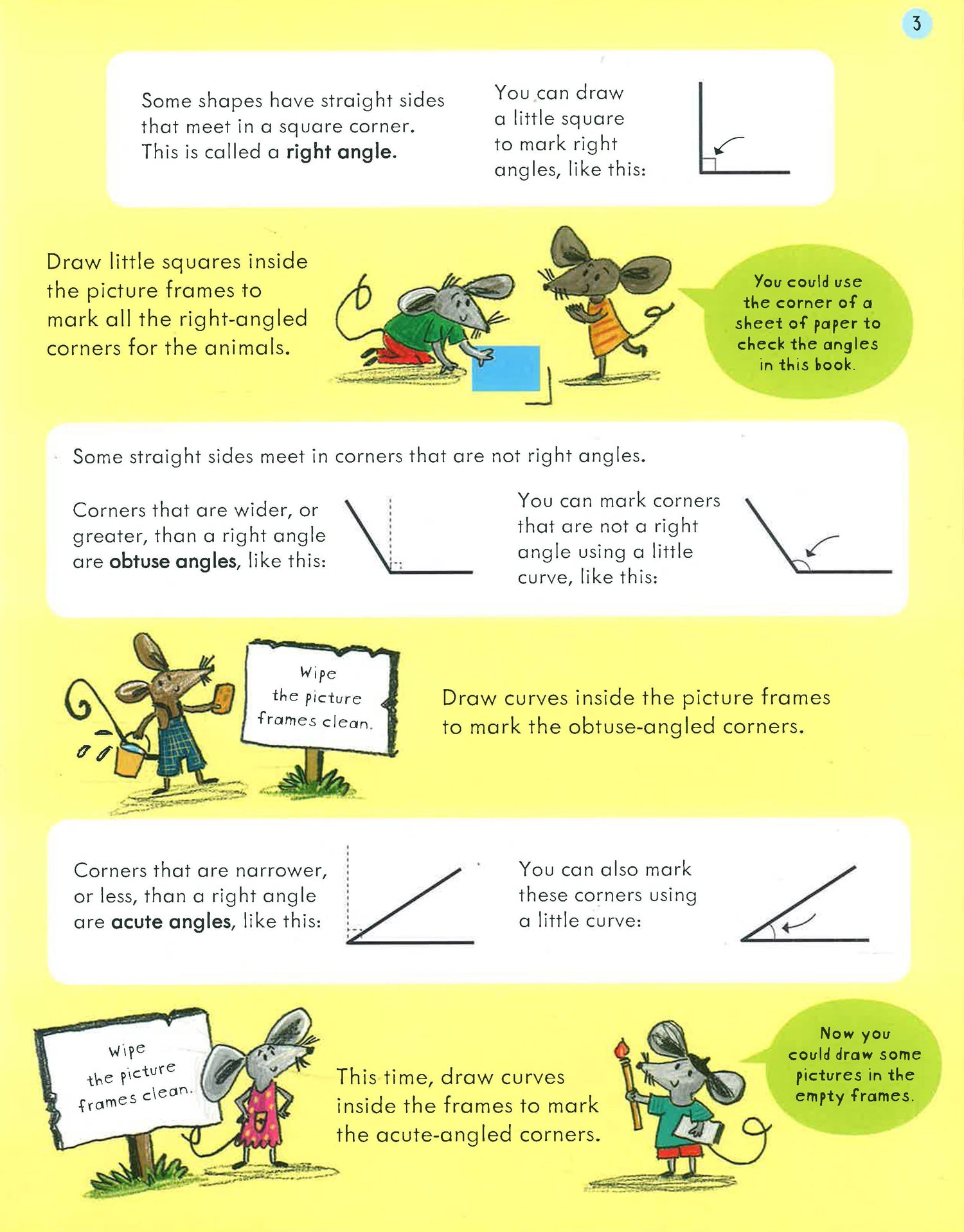 Clean Out Geometry Usborne Wipe Clean Geometry – BookXcess
