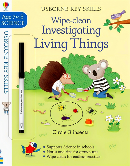 Wipe-Clean Investigating Living Things 7-8 (Key Skills): 1