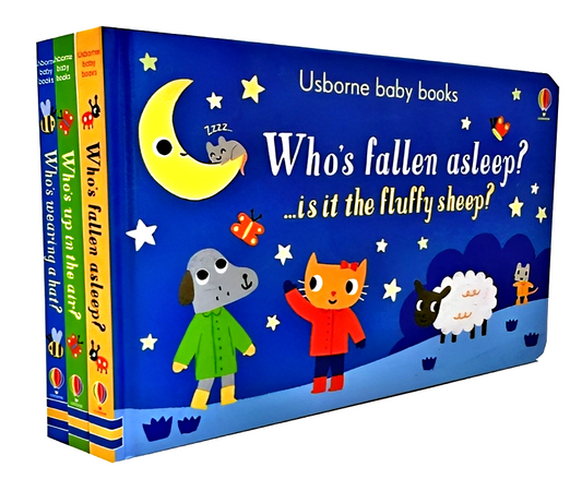 Usborne Baby Books Collection 3 Board Books Set