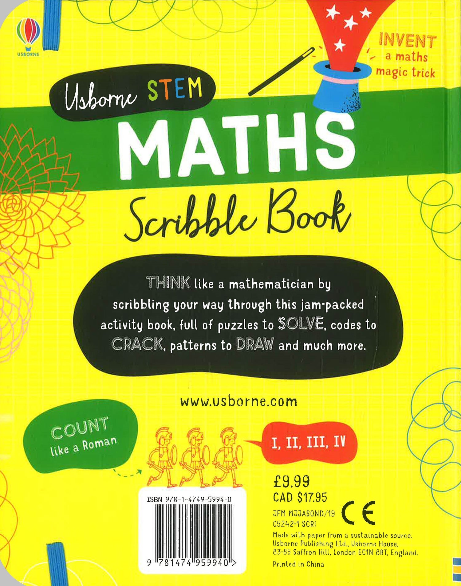 Scribble Method Math Maths Scribble Book – BookXcess