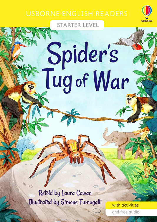 Usborne English Readers Starter Level: Thespider's Tug Of War