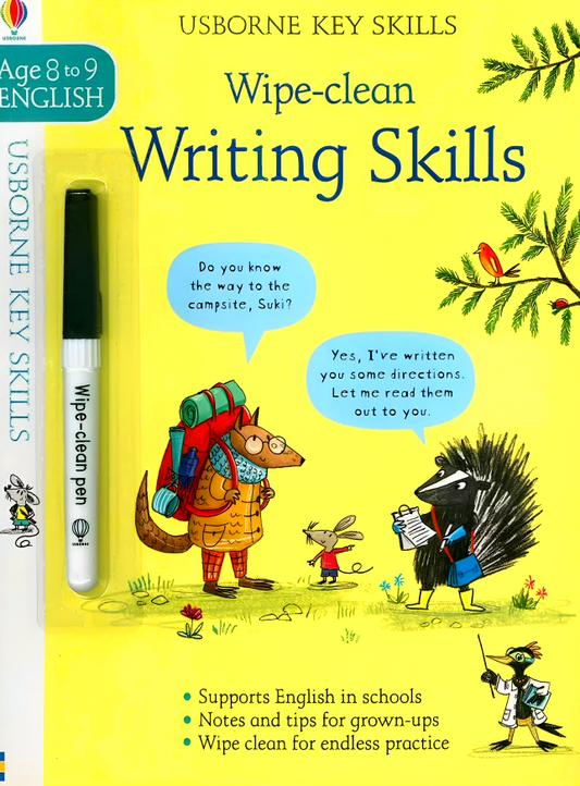 Wipe-Clean Writing Skills 8-9