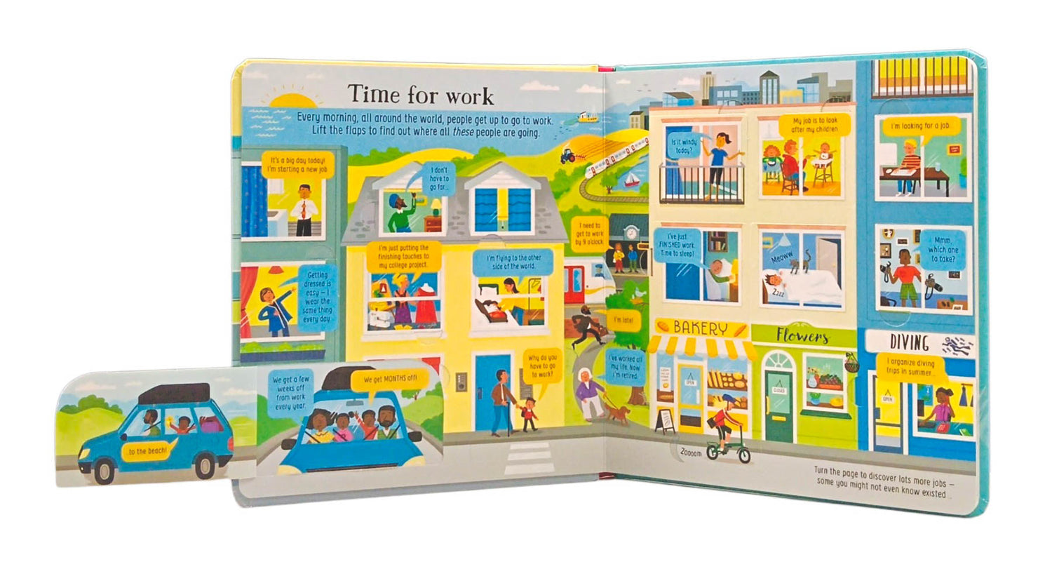 Usborne Look Inside Jobs by Lara Bryan – book cover