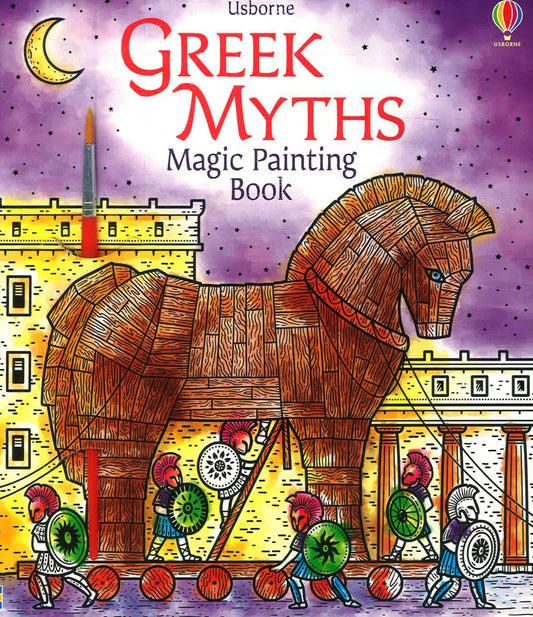 Greek Myths Magic Painting Book