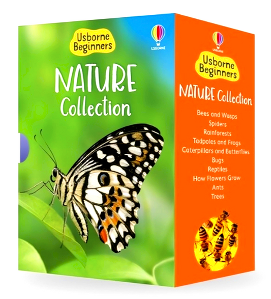 Usborne Beginners 10 Book Box Set Nature