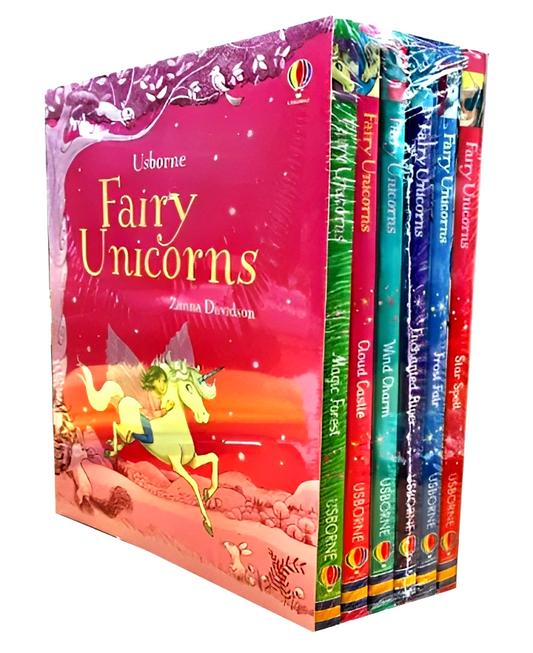 Usborne Fairy Unicorns Collections 6 Books set