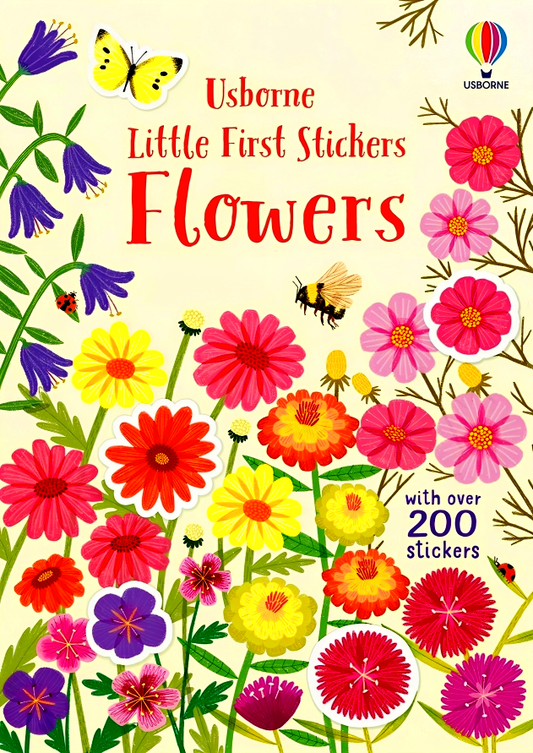 Usborne Little First Stickers Flowers
