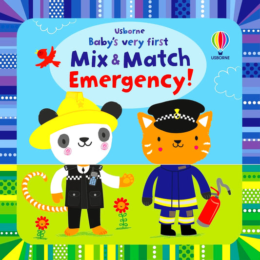 (Original Price RM17.90) Baby's Very First Mix And Match Emergency! (Baby's Very First Books)