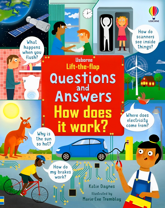 Usborne Lift The Flap: Questions & Answers - How Does It Work?