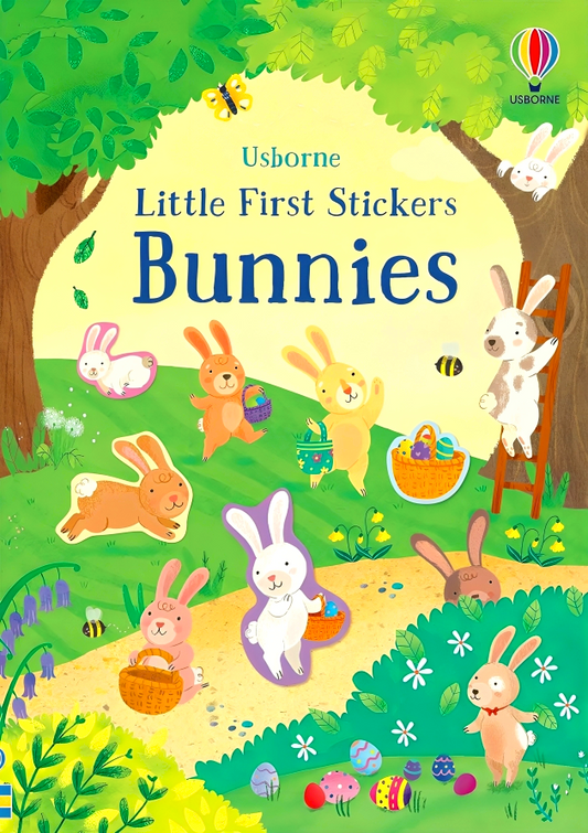 Usborne Little First Stickers Bunnies