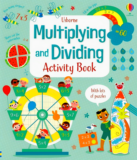 Usborne Multiplying And Dividing Activity Book