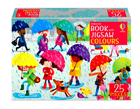 Usborne Book & Jigsaw: Colours