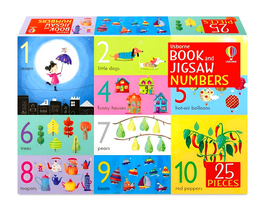 Usborne Book & Jigsaw: Numbers