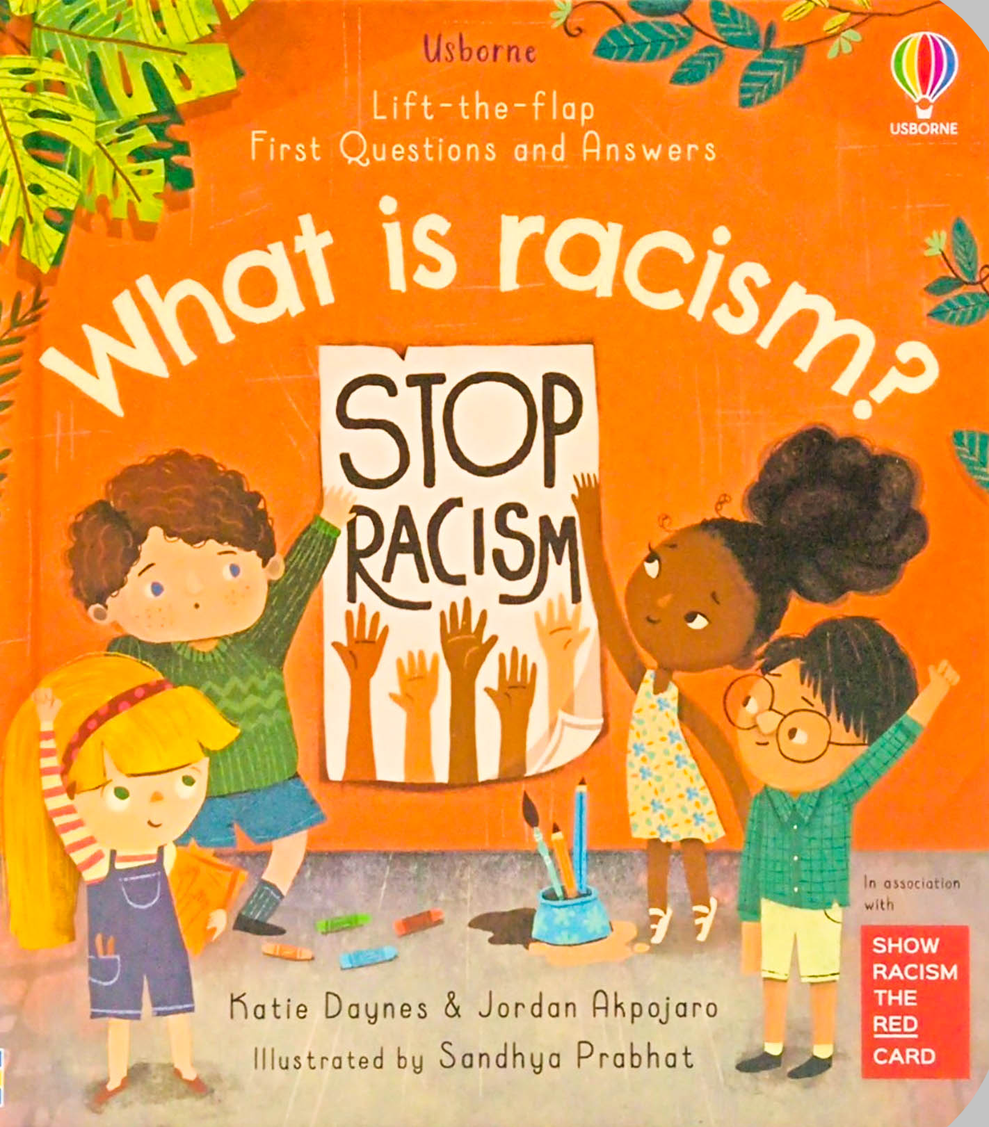 Usborne Lift-The-Flap: First Questions & Answers - What Is Racism? by Katie Daynes – book cover