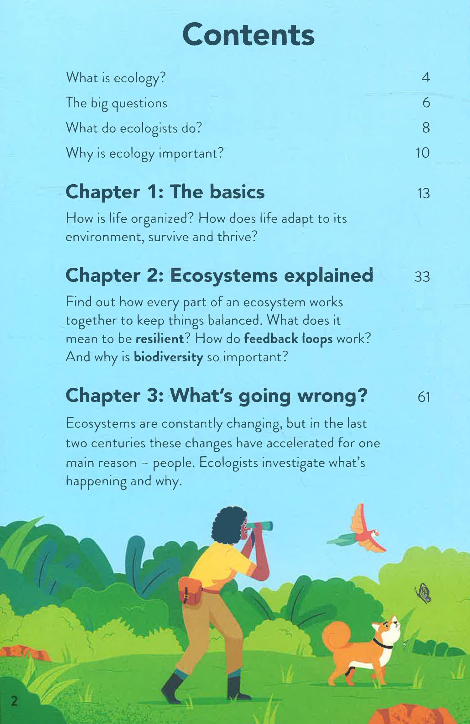 Usborne Ecology For Beginners by Prentice Andy – book cover