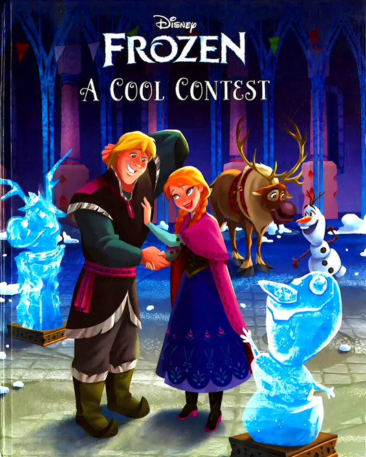 12 Vol Disney Frozen Storybook Library - A Cool Contest
