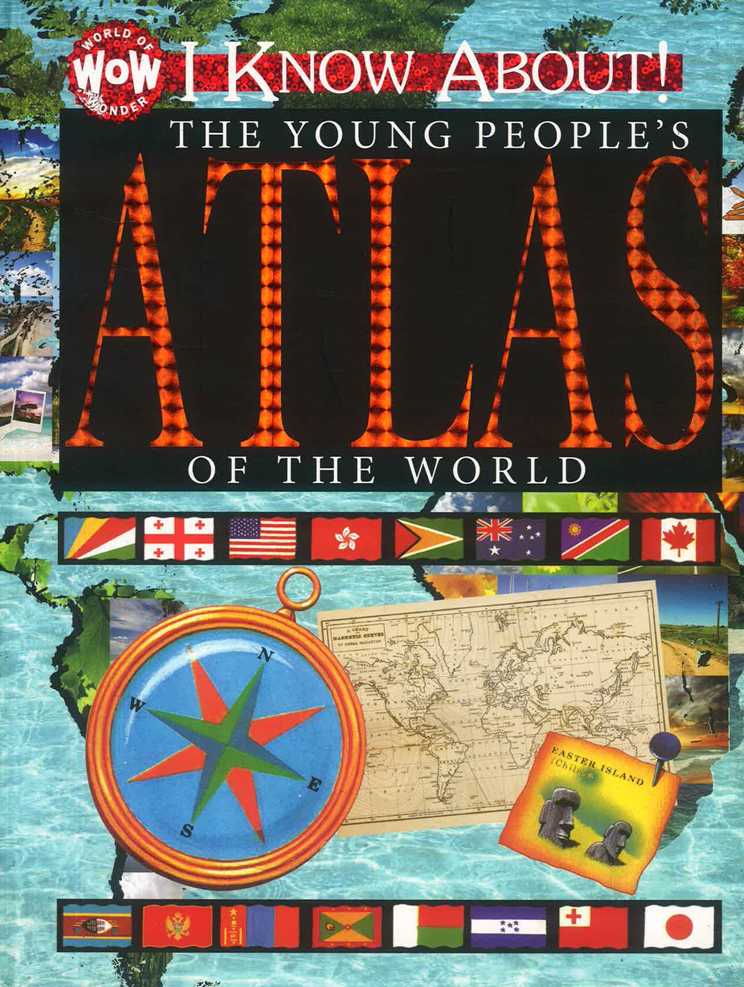 I Know About! The Young People's Atlas Of The World by Flowerpot Press – book cover