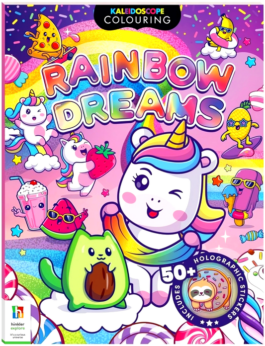 Kaleidoscope Colouring Rainbow Dreams