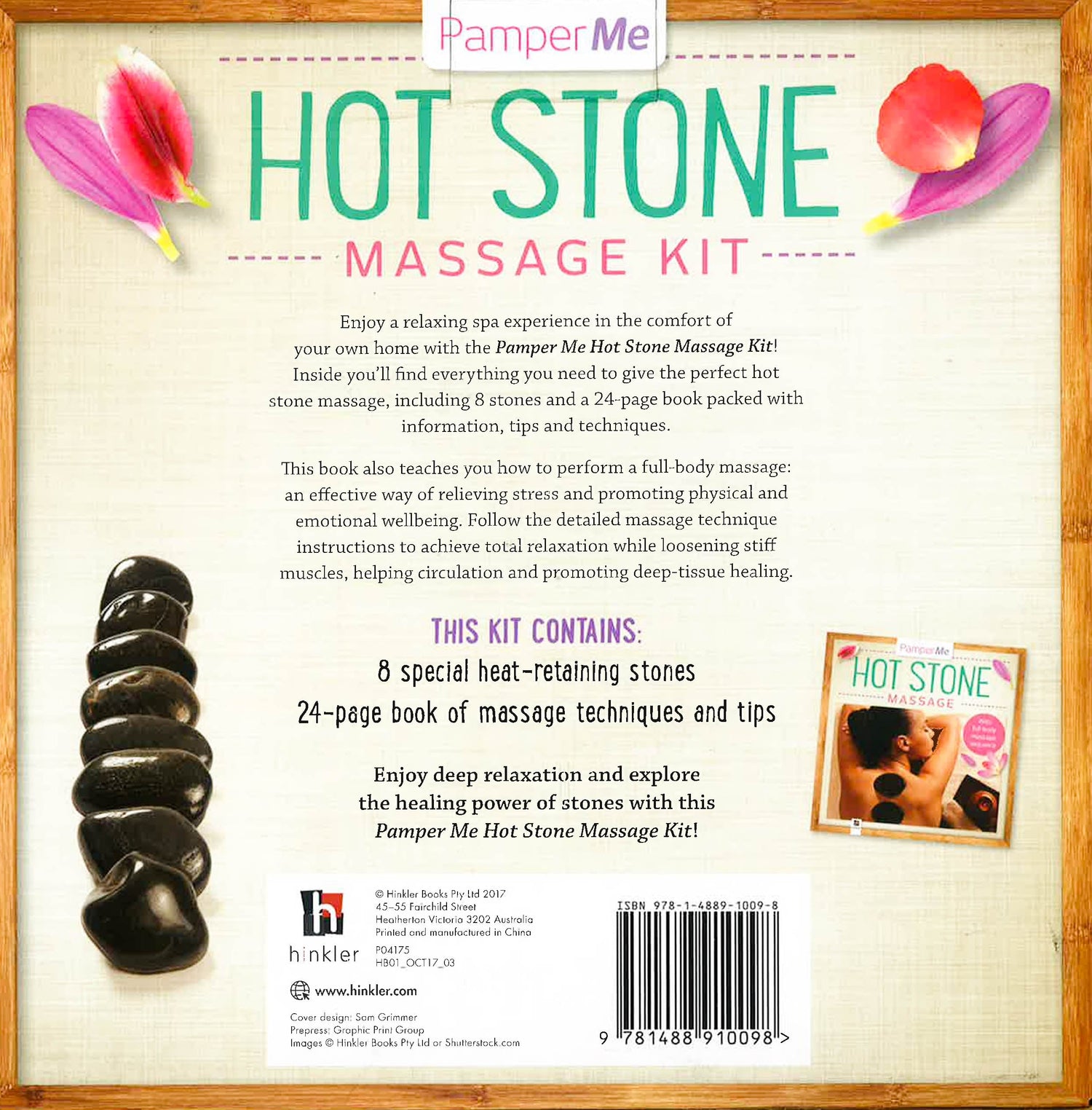 Pamper Me Hot Stone Massage Kit Bookxcess