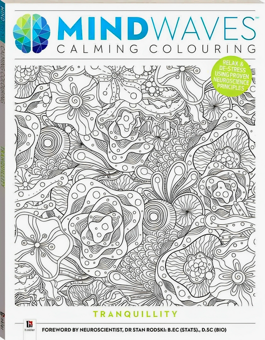 Mindwaves Calming Colouring: Tranquility