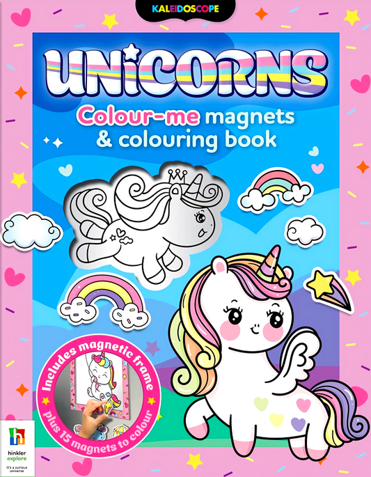 Unicorns Colour-Me Magnets