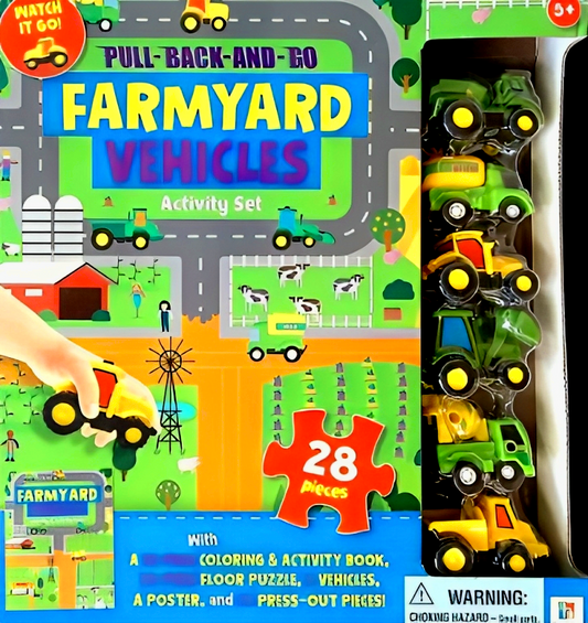 Pull Back & Go:Farmyard Vehicles