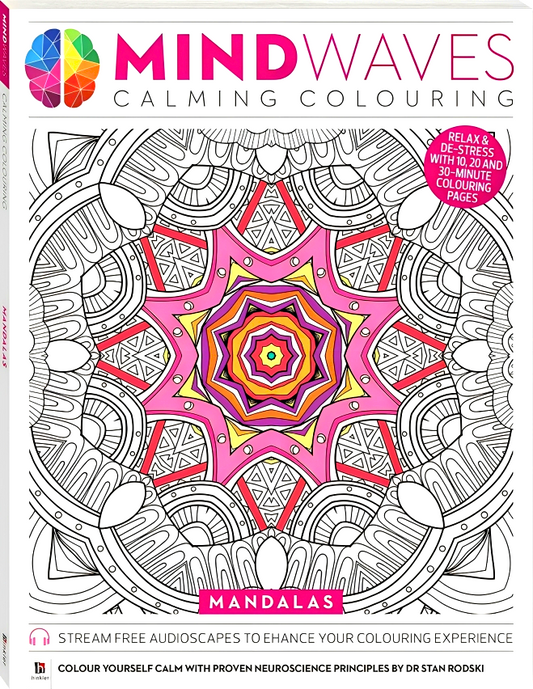 Mindwaves Calming Colouring: Mandalas
