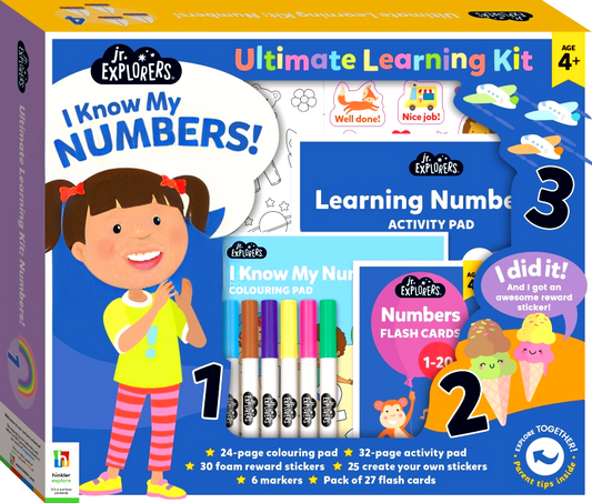 Junior Explorers Ultimate Activity Kit: I Did It! Numbers