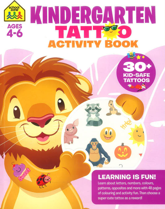 (Original Price RM12.90) Kindergarten Tattoo Activity Book