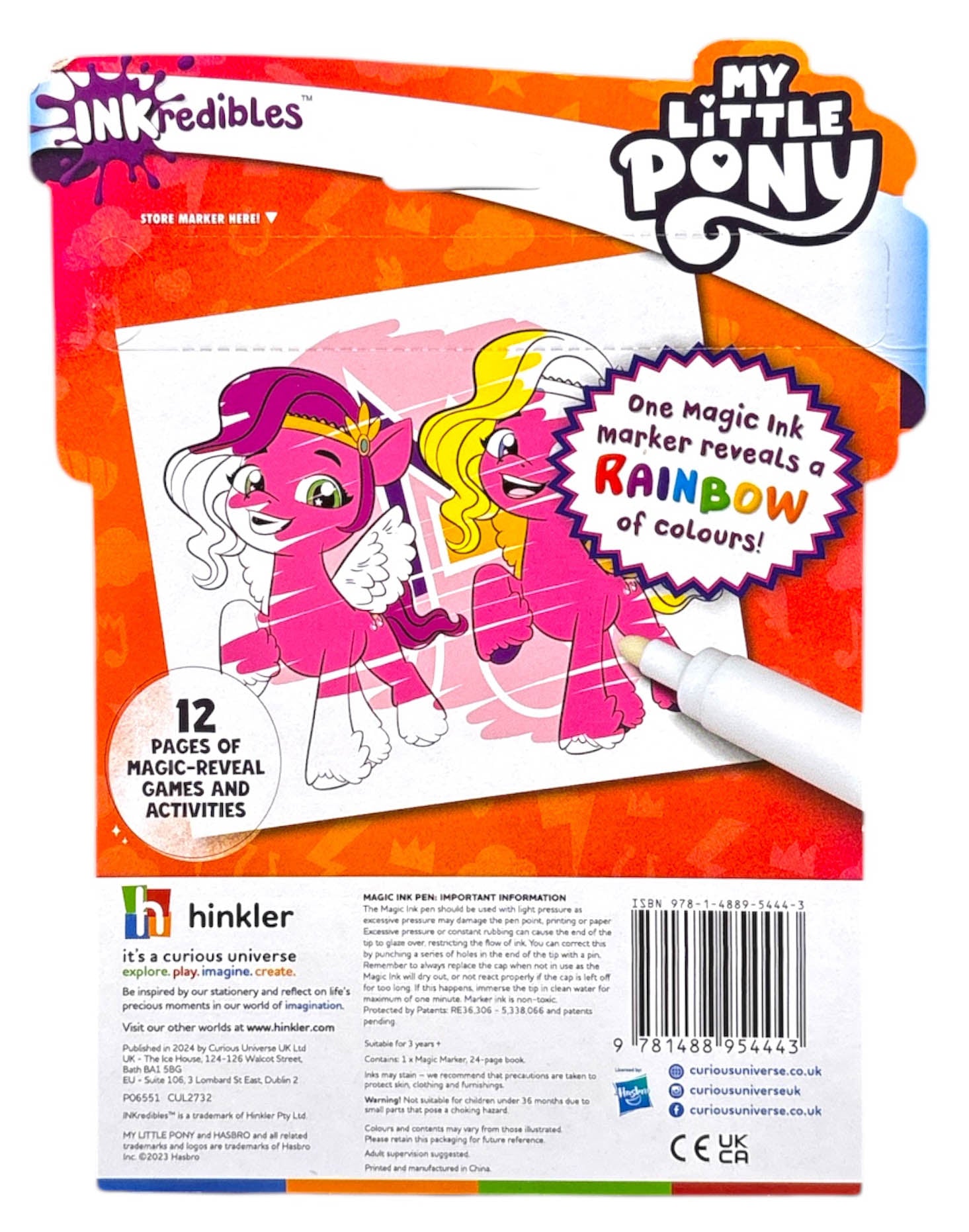 Mlp Ink Pot Inkredibles My Little Pony New Generation Magic Ink – BookXcess