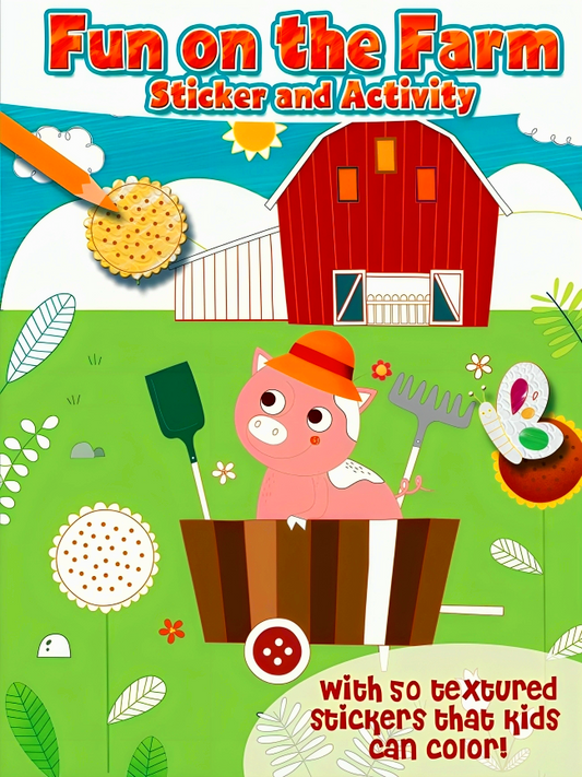 Fun On The Farm Sticker And Activity