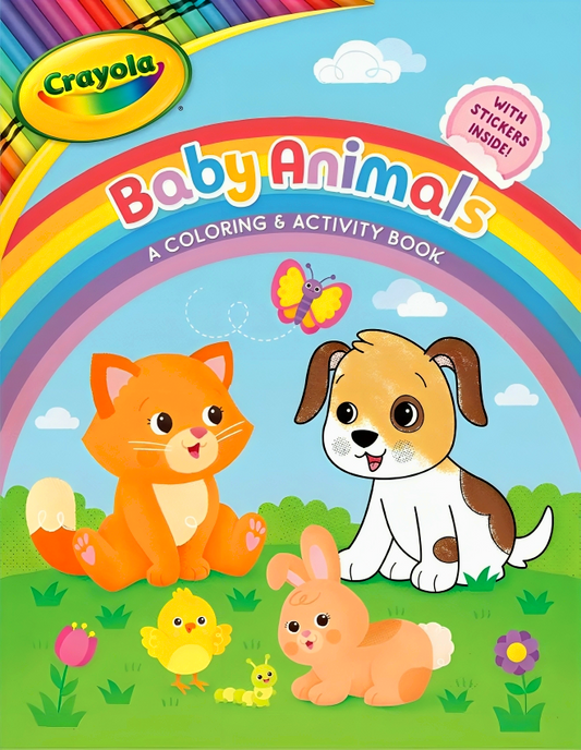 Crayola Baby Animals: A Coloring & Activity Book
