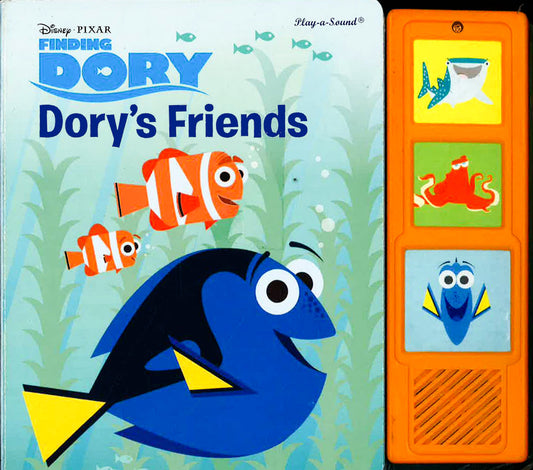 Disney Finding Dory Play A Sound Book And 6 Inch Plush Set