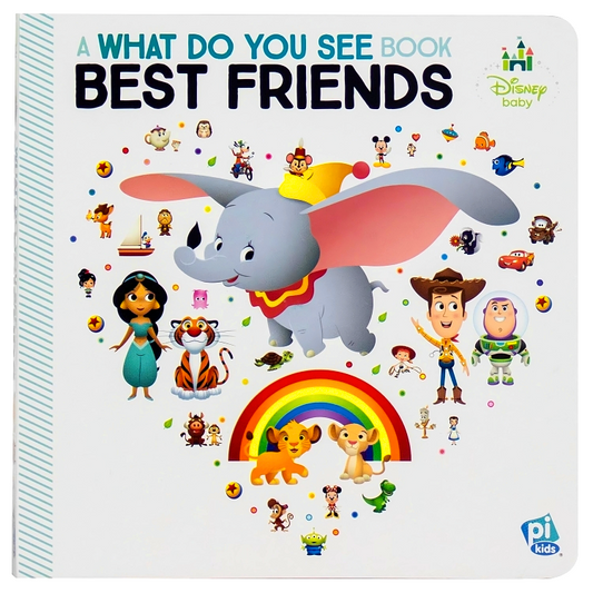 Disney Baby Toy Story, Lion King, And More! - Best Friends: A What Do You See Book