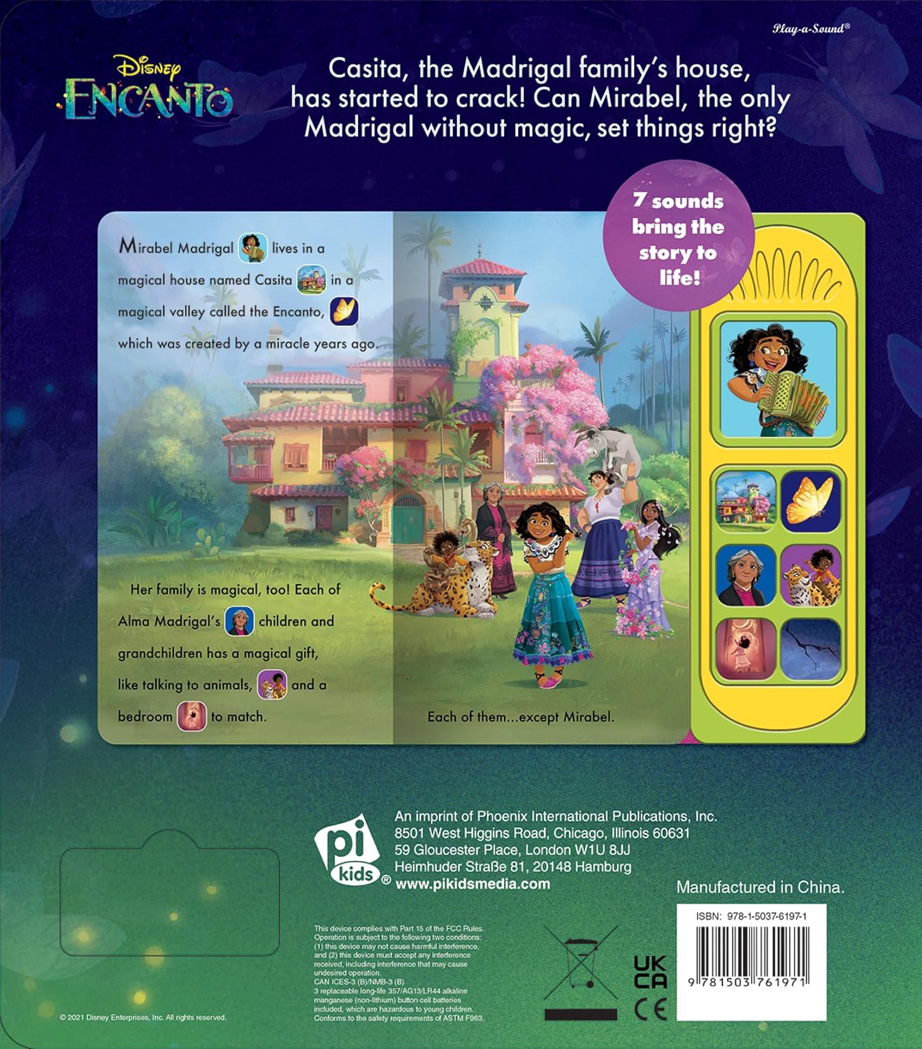 Disney Encanto: Mirabel's Gift Sound Book by Pi Kids – book cover