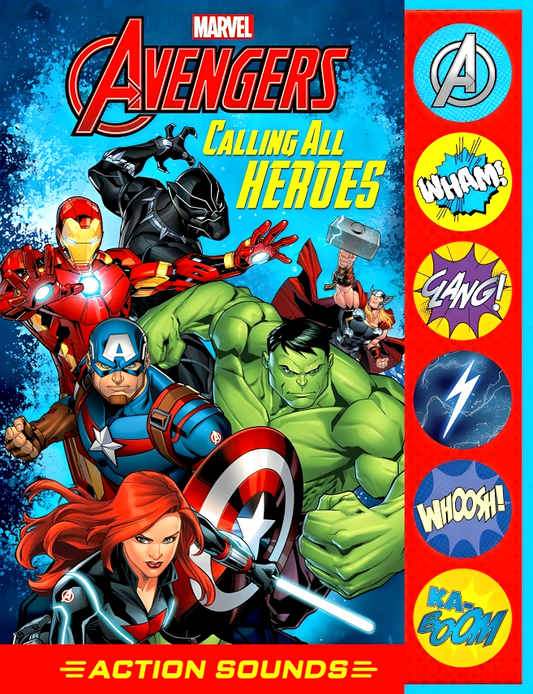 Marvel Avengers: Calling All Heroes Action Sounds Sound Book