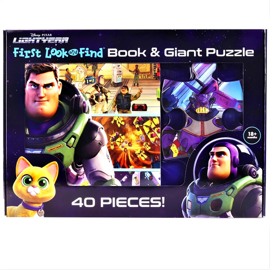 Disney Pixar Lightyear - First Look and Find Activity Book and Giant Puzzle Set