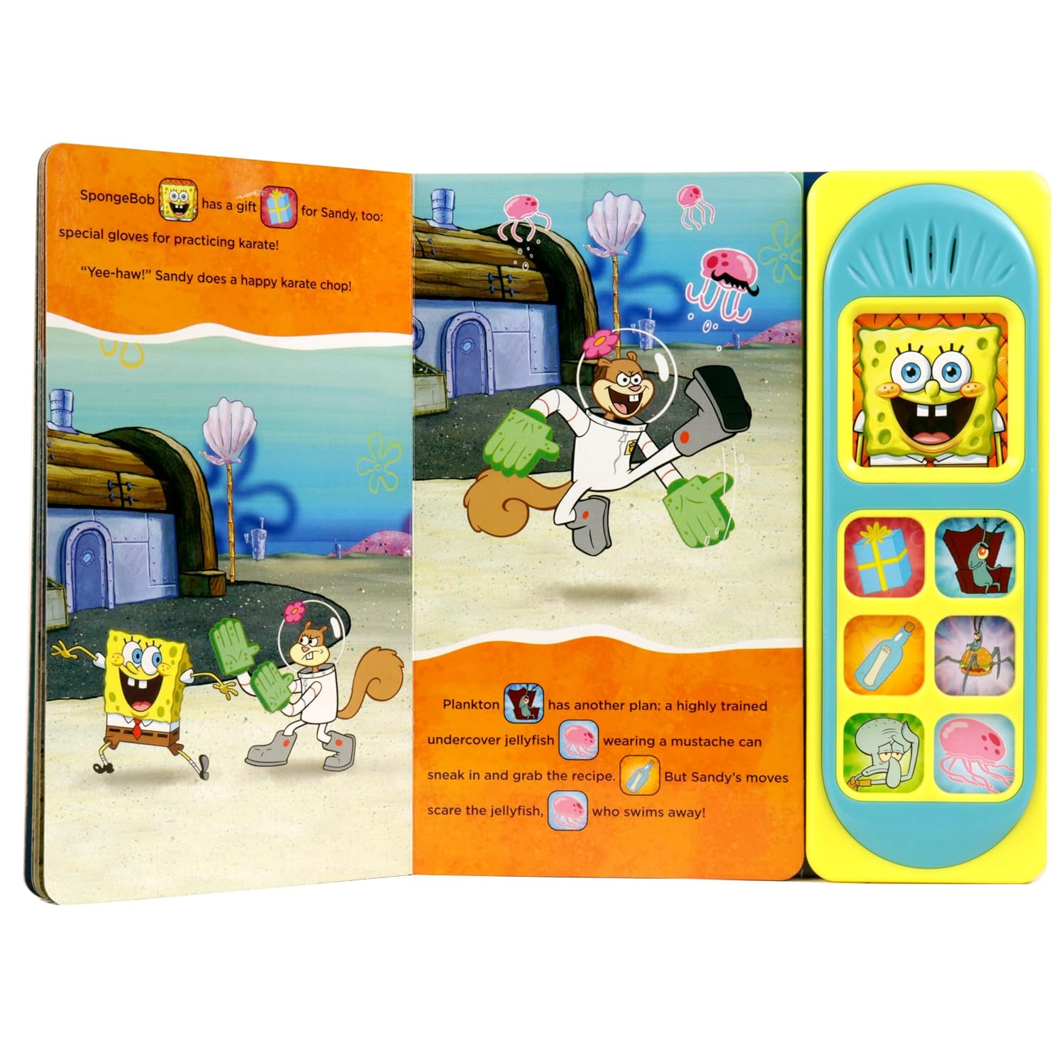 Nickelodeon Spongebob Squarepants: Happy Funday! Sound Book by Pi Kids – book cover