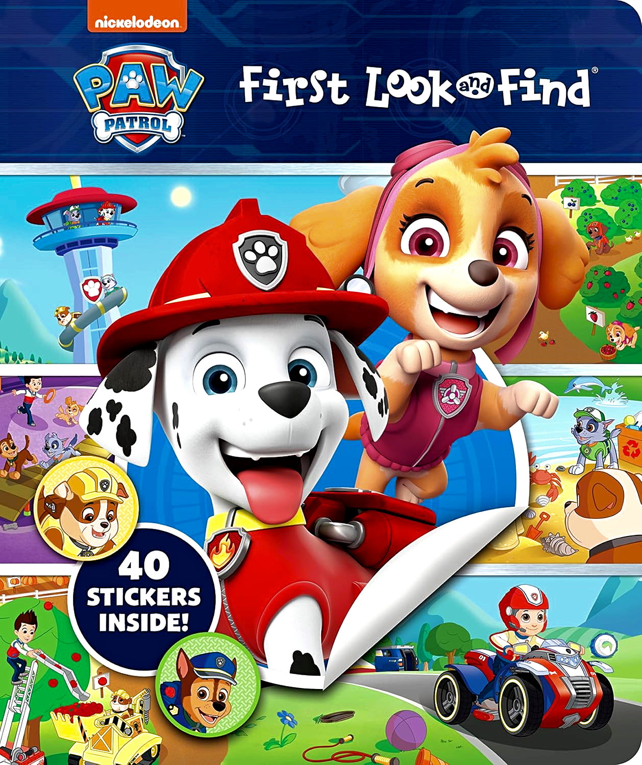 Nickelodeon Paw Patrol: First Look And Find by Pi Kids – book cover