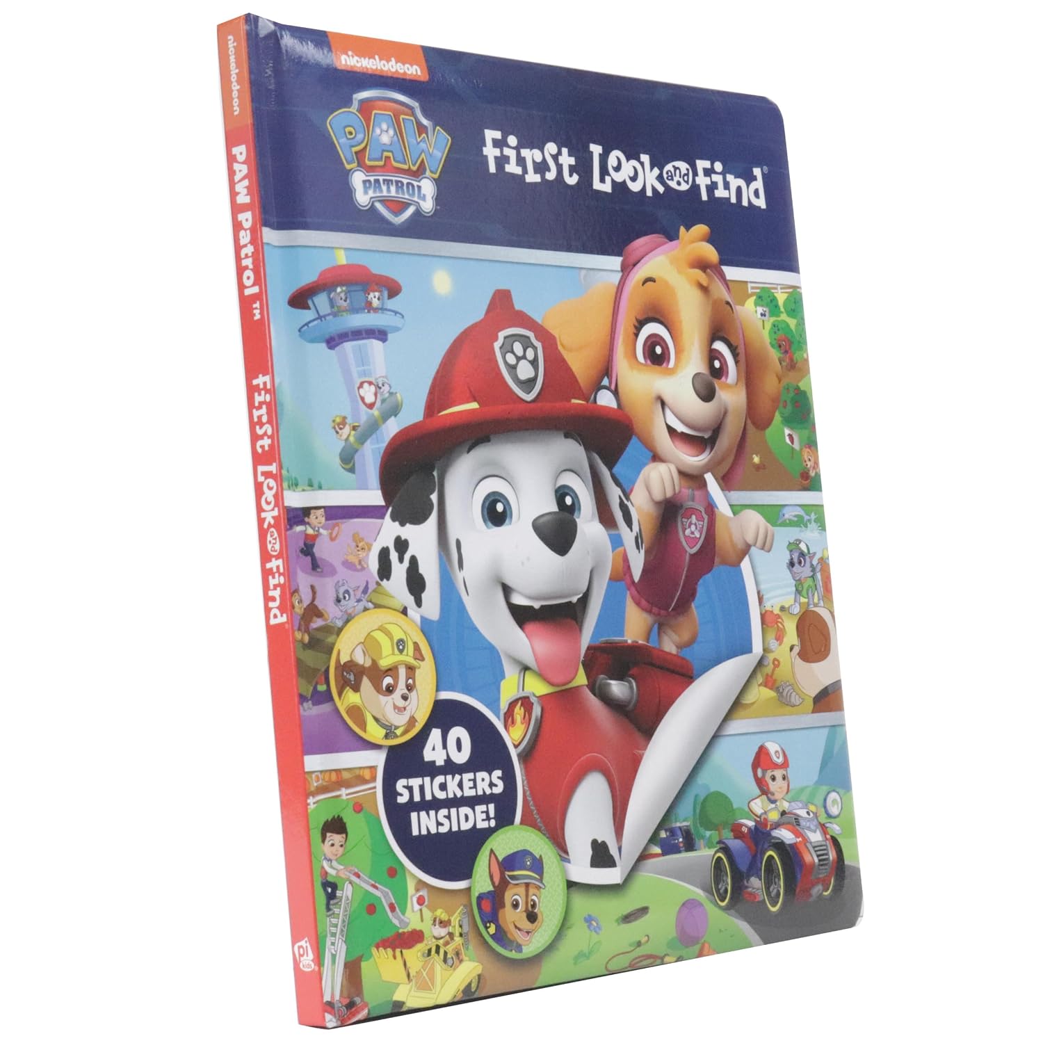 Nickelodeon Paw Patrol: First Look And Find by Pi Kids – book cover