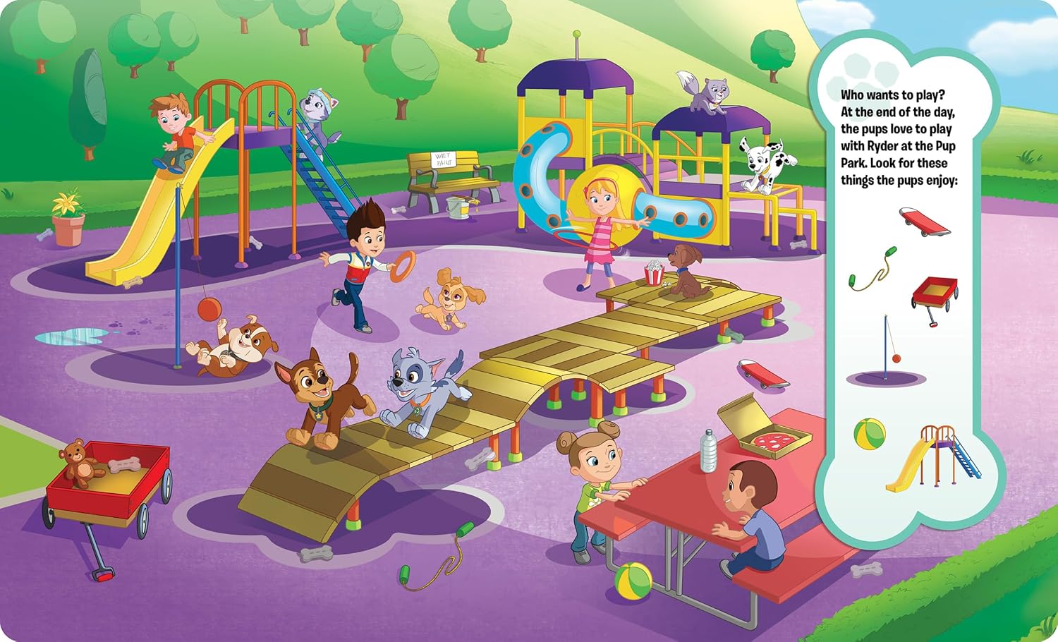 Nickelodeon Paw Patrol: First Look And Find by Pi Kids – book cover